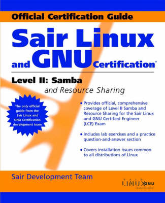 Book cover for SAIR Linux and GNU Certification