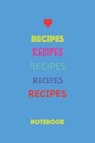 Cover of Recipes Notebook