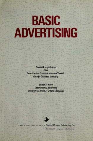 Cover of Basic Advertising