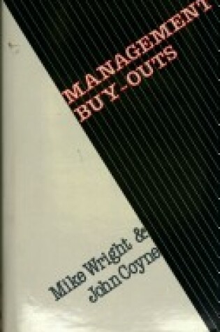 Cover of Management Buy-outs in Britain