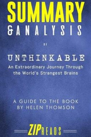Cover of Summary & Analysis of Unthinkable