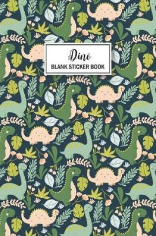 Cover of Dino Blank Sticker Book