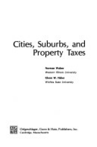 Cover of Cities, Suburbs and Property Taxes