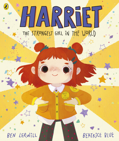 Book cover for Harriet the Strongest Girl in the World