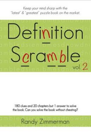 Cover of Definition Scramble, Volume 2