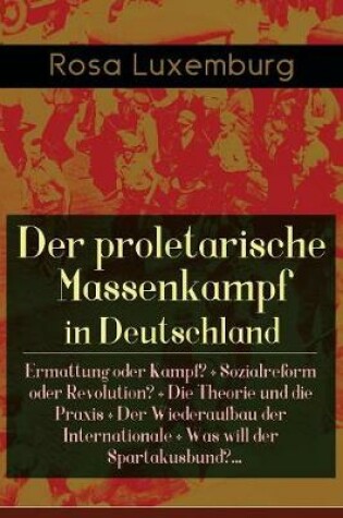 Cover of Der proletarische Massenkampf in Deutschland