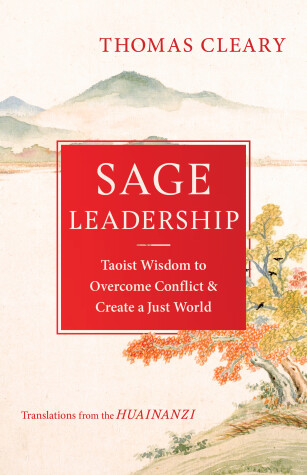 Book cover for Sage Leadership