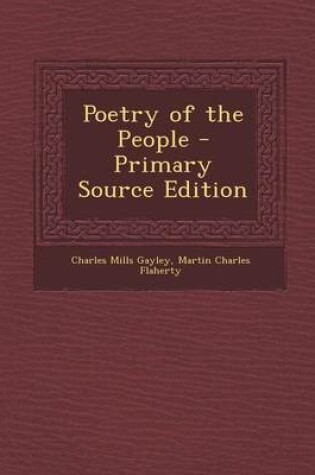 Cover of Poetry of the People