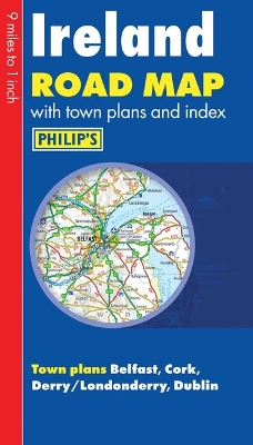 Book cover for Philip's Ireland Road Map