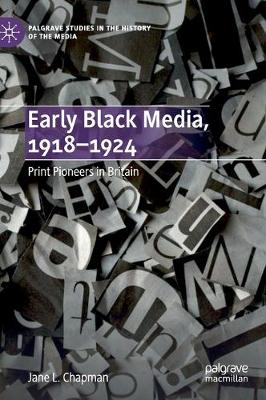 Book cover for Early Black Media, 1918-1924