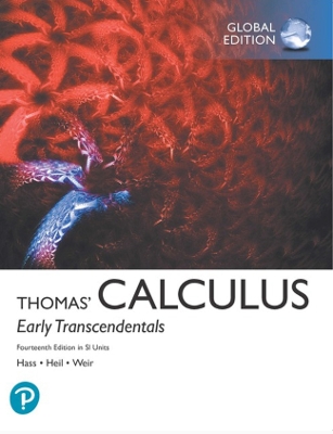 Book cover for Thomas' Calculus: Early Transcendentals in SI Units