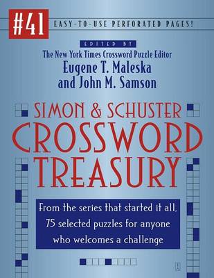 Cover of Simon and Schuster's Crossword Treasury #41