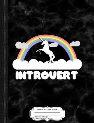 Book cover for Introvert Composition Notebook