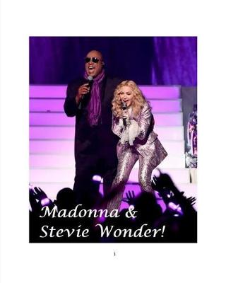 Book cover for Madonna and Stevie Wonder!