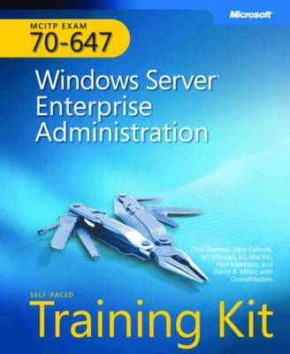 Book cover for MCITP Self-paced Training Kit (Exam 70-647)