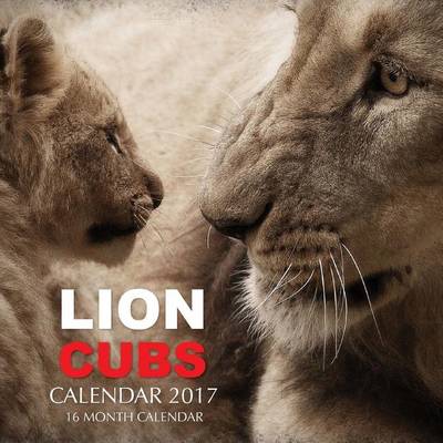 Book cover for Lion Cubs Calendar 2017