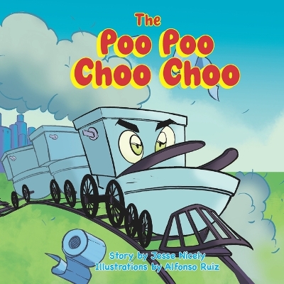 Book cover for The Poo Poo Choo Choo