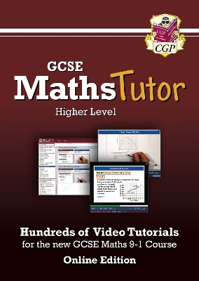 Book cover for MathsTutor: GCSE Maths Video Tutorials (Grade 9-1 Course) Higher - Online Edition