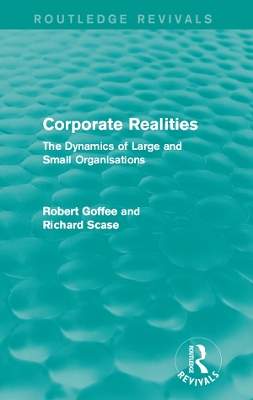 Cover of Corporate Realities (Routledge Revivals)