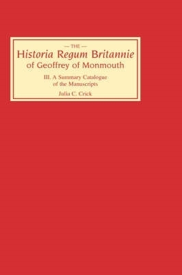 Book cover for Historia Regum Britannie of Geoffrey of Monmouth III