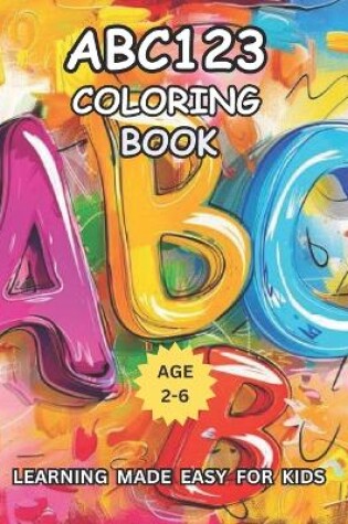 Cover of ABC123 Coloring Book