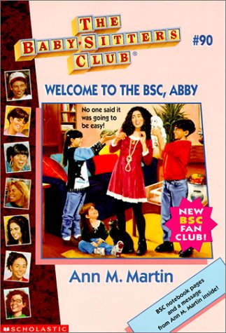 Book cover for Welcome to the Baby-Sitters Club, Abby
