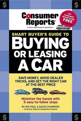 Cover of Smart Buyer's Guide to Buying or Leasing a Car