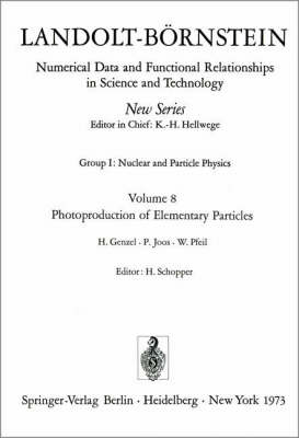 Cover of Photoproduction of Elementary Particles / Photoproduktion von Elementarteilchen