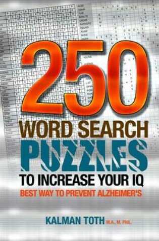 Cover of 250 Word Search Puzzles To Increase Your IQ