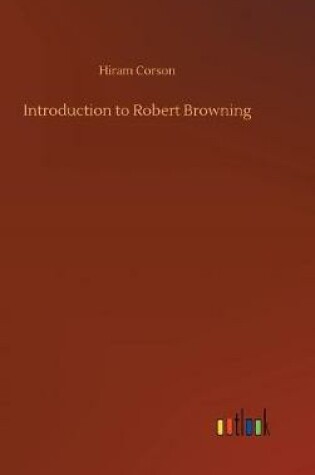 Cover of Introduction to Robert Browning