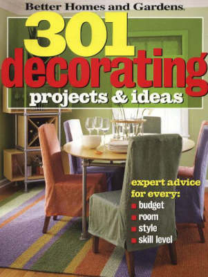 Book cover for 301 Decorating Projects and Ideas