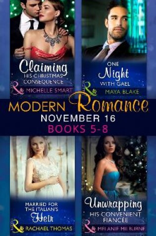 Cover of Modern Romance November 2016 Books 5-8