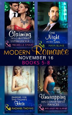 Book cover for Modern Romance November 2016 Books 5-8