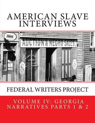 Book cover for American Slave Interviews - Volume IV