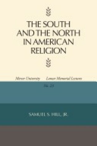 Cover of South and the North in American Religion