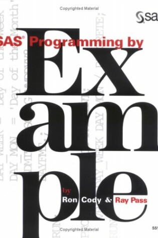 Cover of SAS Programming by Example