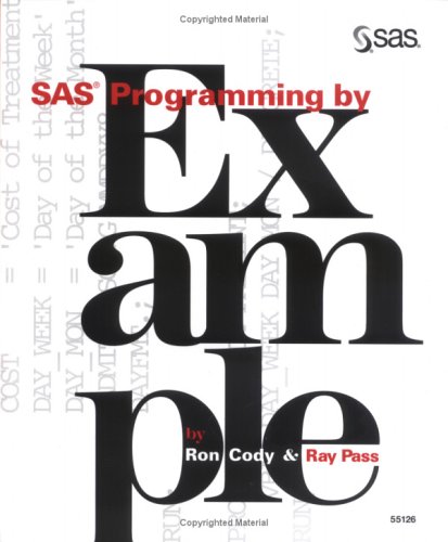 Book cover for SAS Programming by Example