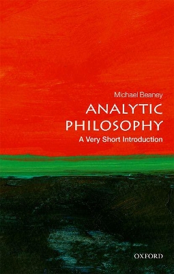 Cover of Analytic Philosophy: A Very Short Introduction