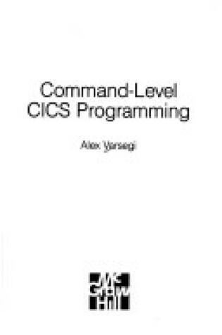 Cover of Command-Level Cics Programming