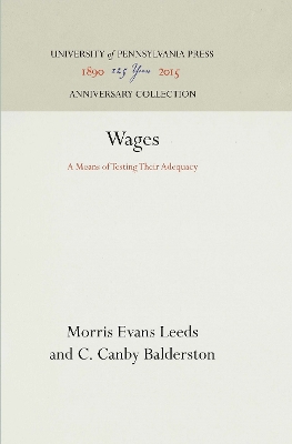 Cover of Wages