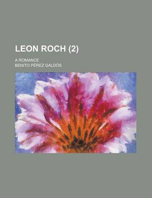 Book cover for Leon Roch; A Romance (2)