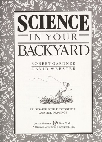 Book cover for Science in Your Backyard