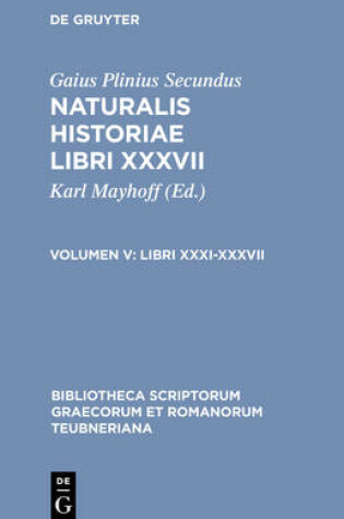 Cover of Libri XXXI-XXXVII