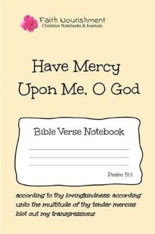 Cover of Have Mercy Upon Me O God