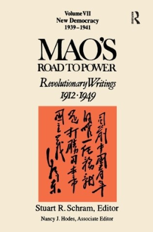 Cover of Mao's Road to Power