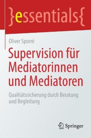 Cover of Supervision Fur Mediatorinnen Und Mediatoren