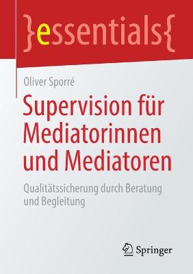 Cover of Supervision Fur Mediatorinnen Und Mediatoren