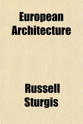 Book cover for European Architecture