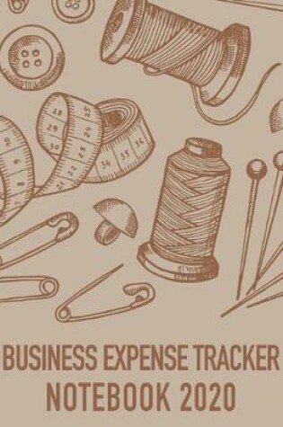 Cover of Business Expense Tracker Notebook 2020