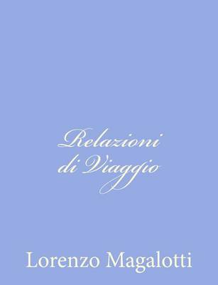 Book cover for Relazioni di Viaggio